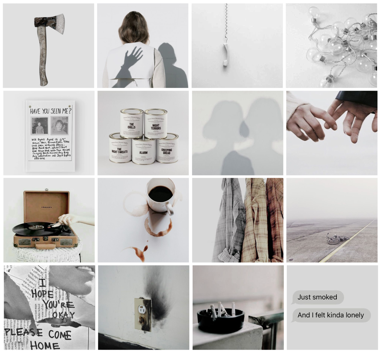 You Got Hurt Owie Joyce Byers White Aesthetic Some Women Fear