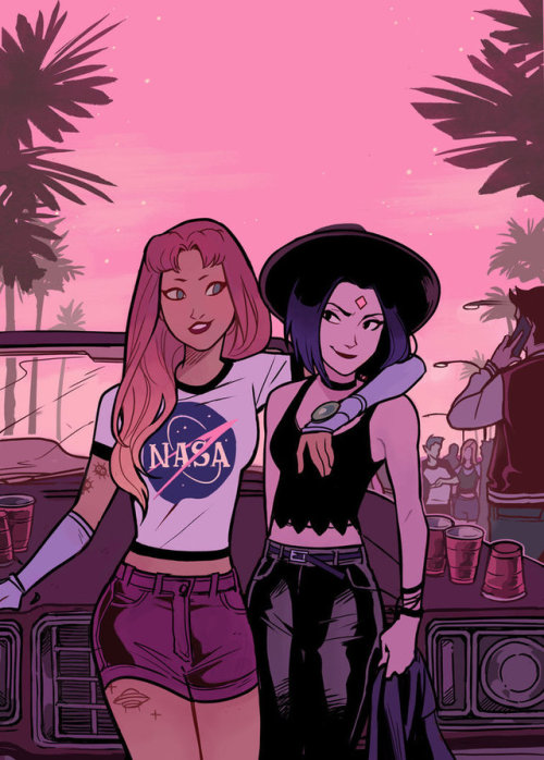 league-of-extraordinarycomics:Casual Teen Titans Created by...