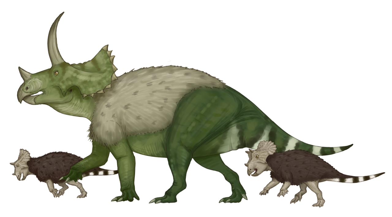 the last dinosaur triceratops