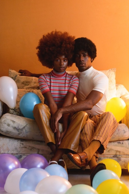 blackfashion:Mom & Dad.Photographed by...