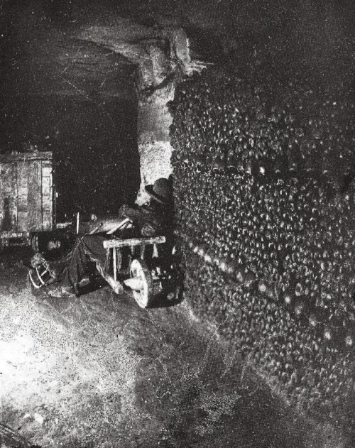 somethingkvlt:magictransistor:Nadar. The Catacombs of Paris....