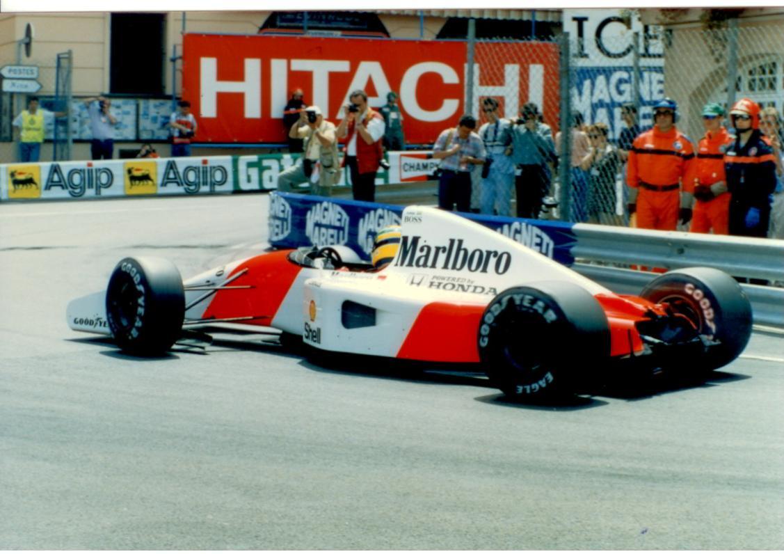 Coolamundo 1992 Monaco Grand Prix Mclaren Mp4 7a Ayrton