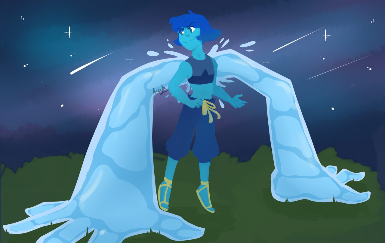 Lapis’ water fists are my new fav thing