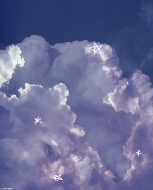 cloudy night sky | Tumblr