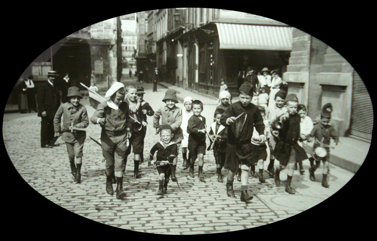 Paris after the war. c.1918 - The past is a foreign country