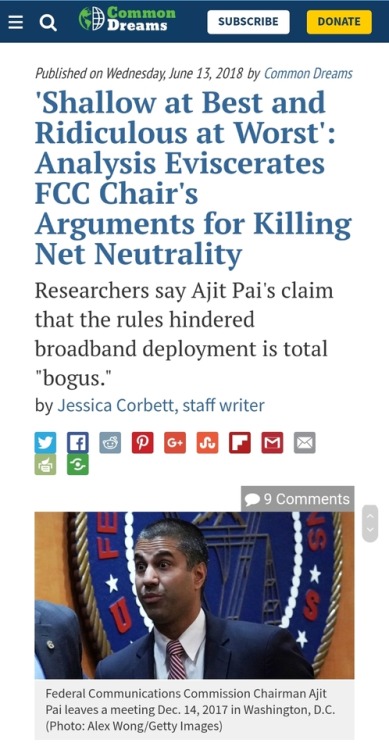 liberalsarecool:The FCC decision was made in advance. Any...