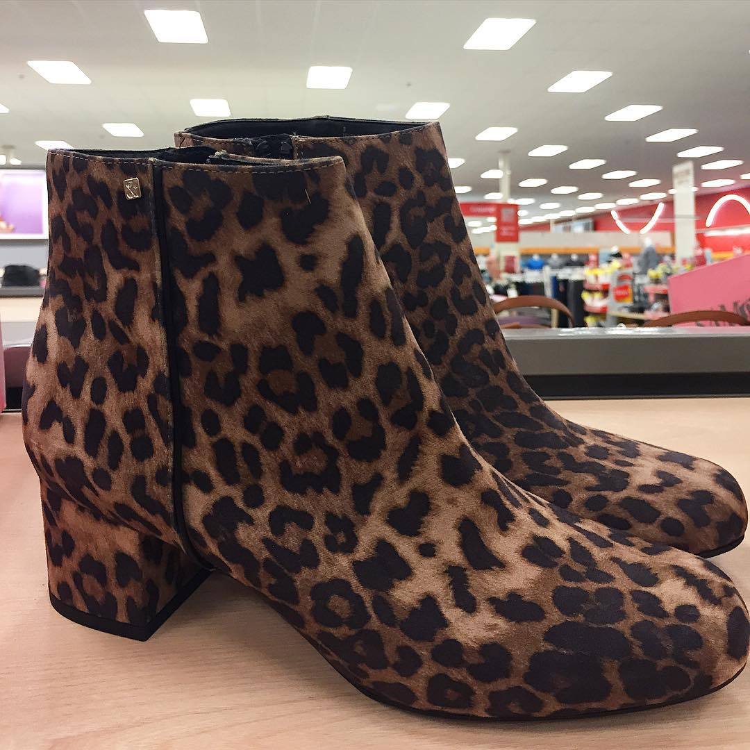 beast leopard booties
