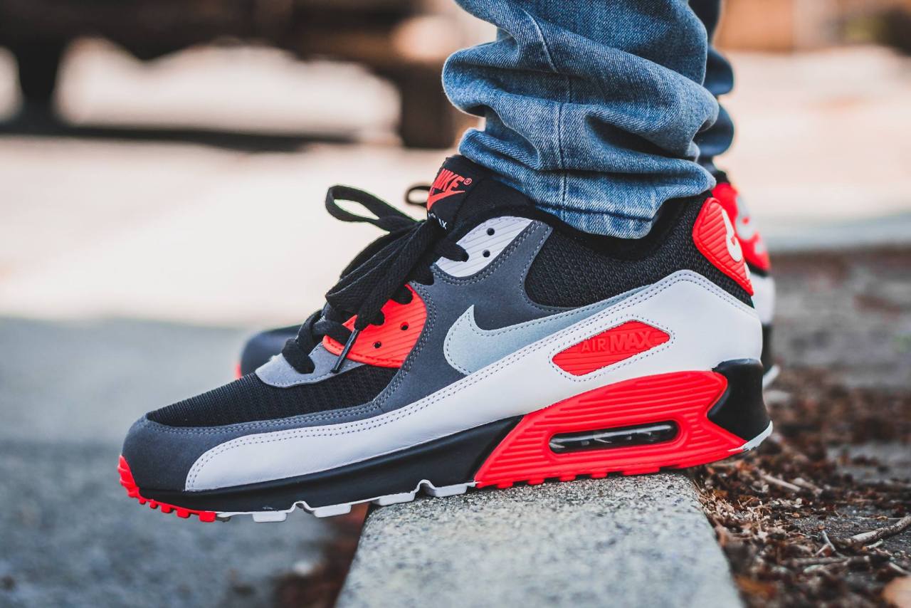 Nike Air Max 90 ‘Reverse Infrared’ (by... – Sweetsoles – Sneakers ...