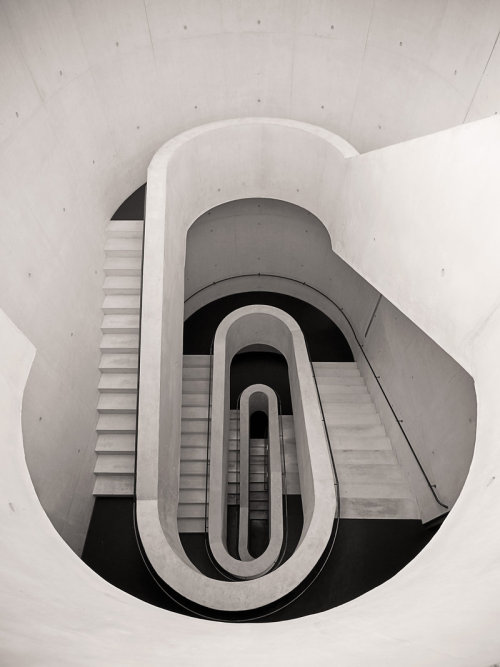 moodboardmix:Stair Well, Underground Car Park, Stadt Theater in...