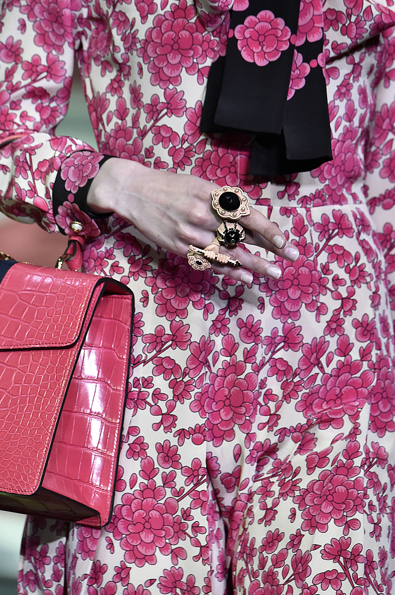 Glamour — It’s all pink at Gucci. Photo: Getty Images