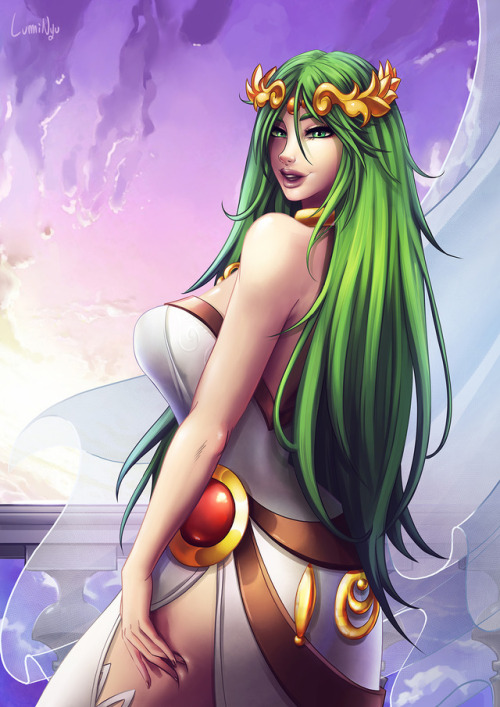 luminyu-art:Palutena from Kid IcarusFinished Patreon reward....