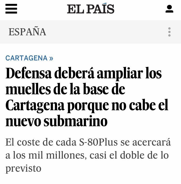 El submarino español