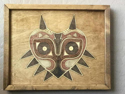 retrogamingblog:Legend of Zelda Wood Art made by...