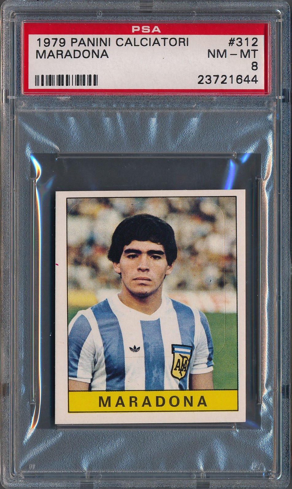 1979 Panini Calciatori #312 Diego Armando Maradona - My Soccer Cards