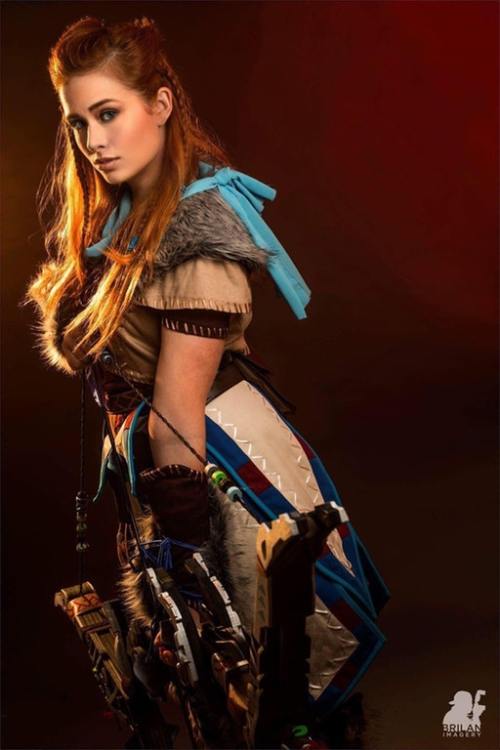 whybecosplay:Aloy from Horizon Zero Dawn by gingerpunkcosplay