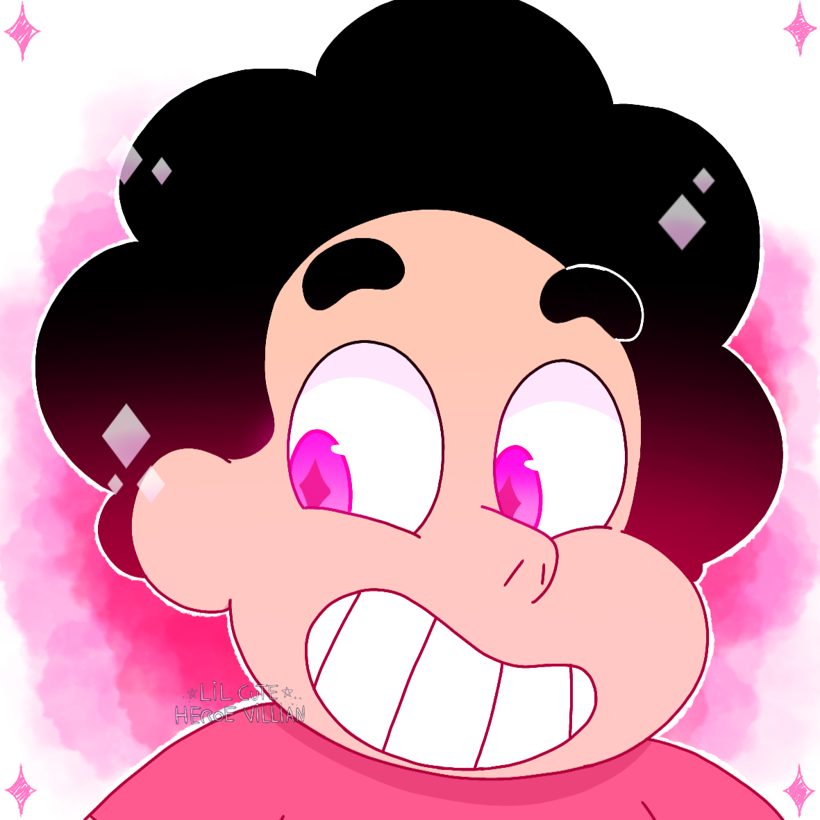 hey don’t be mad, this is the second time i draw steven