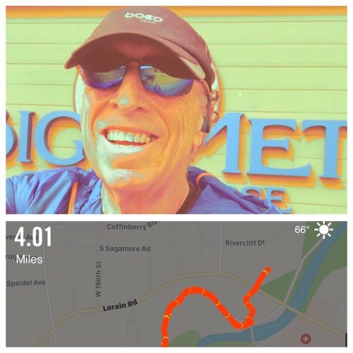 #199GUY RECOVERY RUN IN THE PARK…Encouraged by today’s...