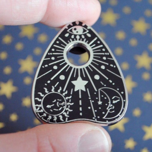 sosuperawesome:Planchette Enamel PinWitch Vampire Clothing on...