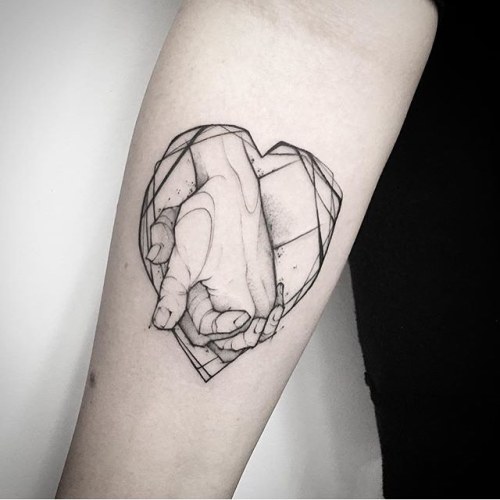 Heart Tattoo

Artist: EQUILATTERA ▲ Private Tattoo Studio ▲ ❂... heart;black and grey;love;arm;hand