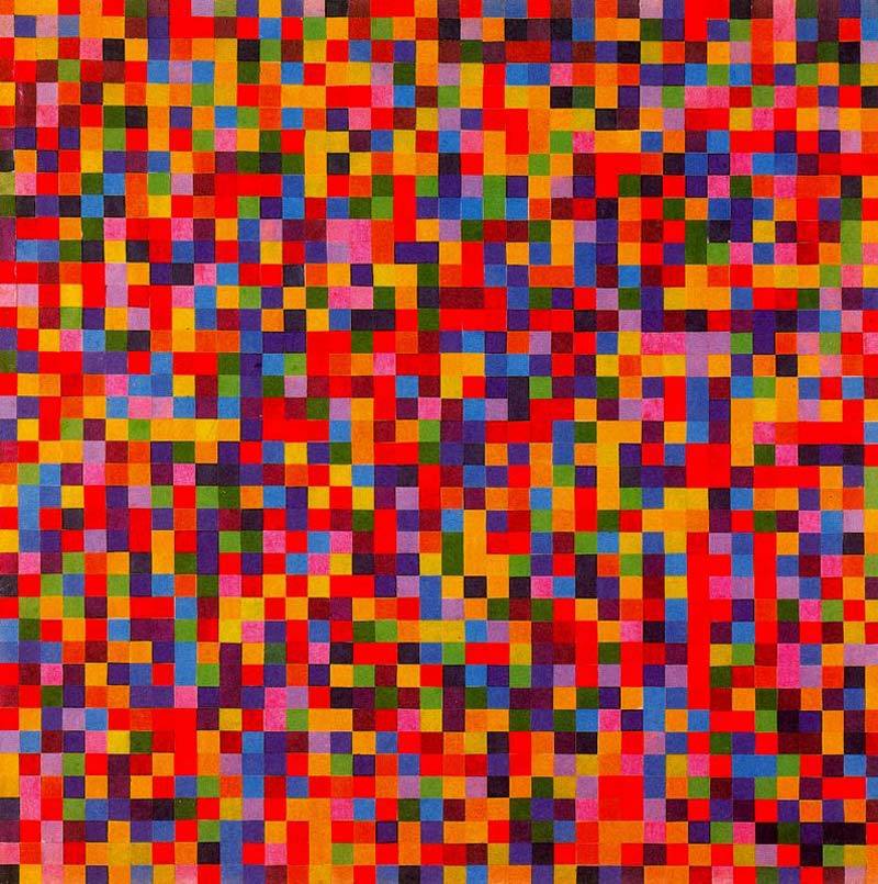 Austin Kleon — Ellsworth Kelly, Spectrum Colors Arranged by...