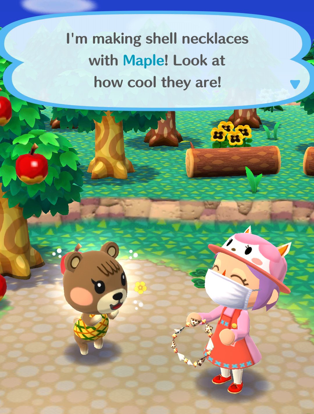 maple animal crossing stuffed animal