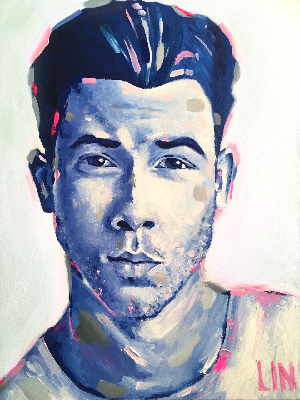 Nick Jonas Http://www.lindseyharrisonart.com Insta: linharrison Tumblr: lindseyharrison.tumblr.com — Immediately post your art to a topic and get feedback. Join our new community, EatSleepDraw Studio, today!