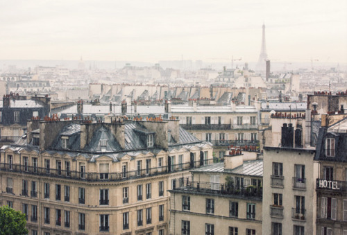 paris skyline on Tumblr