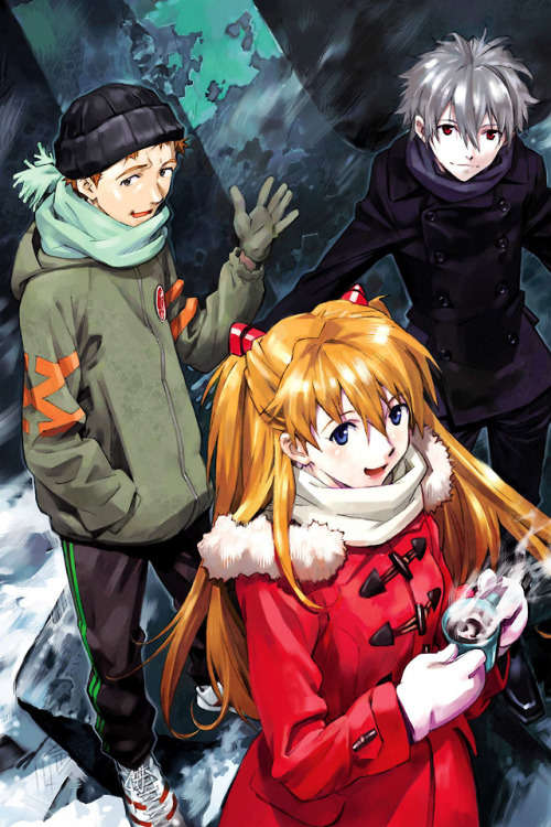 thewayilikecomix:Neon Genesi Evangelion by the always...