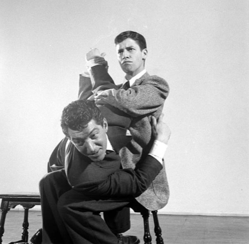 oldhollywood-mylove:Jerry Lewis and Dean Martin