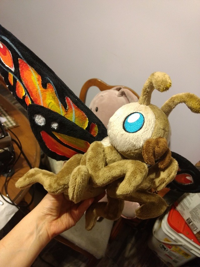 mothra ty plush