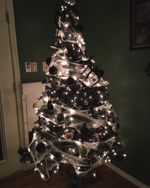 Black Christmas Tree Tumblr