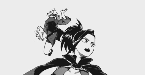 shira-san-ni:BNHA ch. 200: Momo VS. Kendo