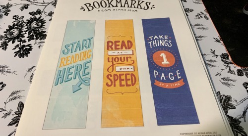 printable bookmark tumblr