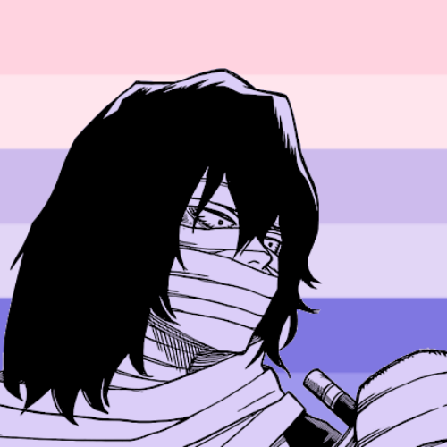 bakughoulz:sleepy gay aizawa 500x500 iconsplease rb if...