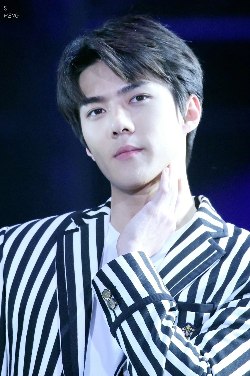 160424 Sehun Credit: SMENG - Sehun my baby