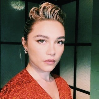 florence pugh frown