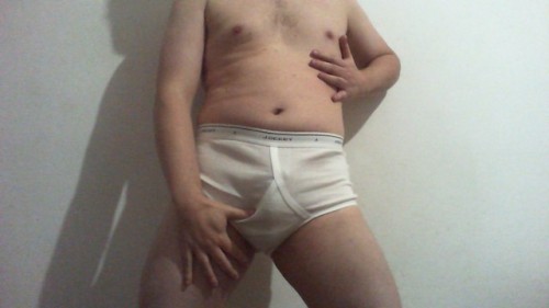 You ever wanted to see me in Y-front briefs?