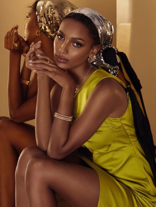 pocmodels:Jasmine Tookes by Greg Swales for Harper’s Bazaar...