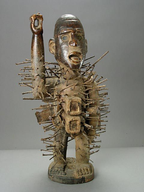 congo nkisi figure