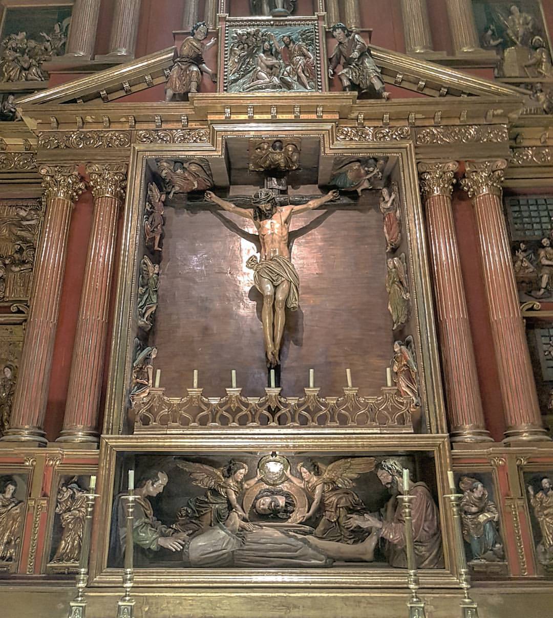 The Peruvian Baroque architect. - Detalle del retablo de San Juan ...