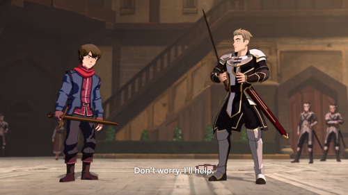 juskla:wingman soren is canon, a dork, and adorable.