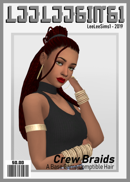 Crew Braids - A Base Game Compatible Hair