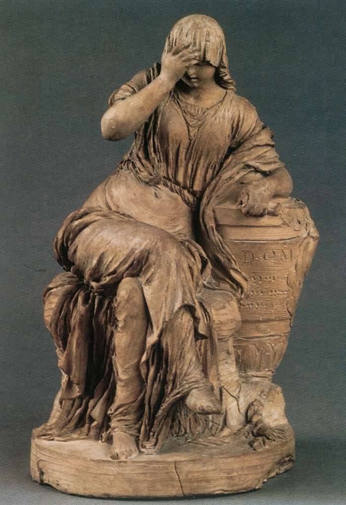 18th Century History Porn - 18th Century Love â€” statue-porn: || Mourner, Clodion,1766.