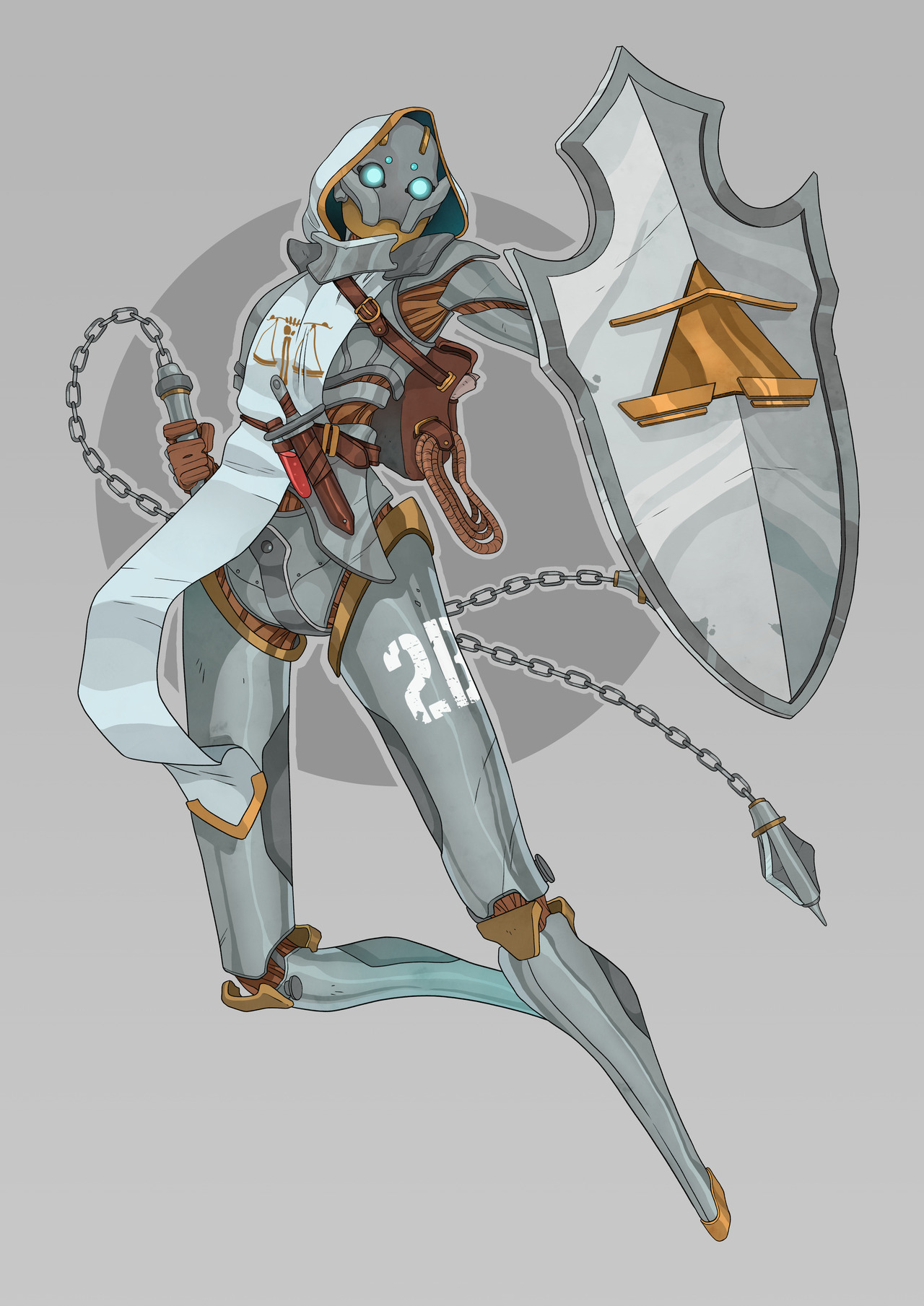 Lfa Ash Warforged Samurai Archer Rcharacterdrawing 6431