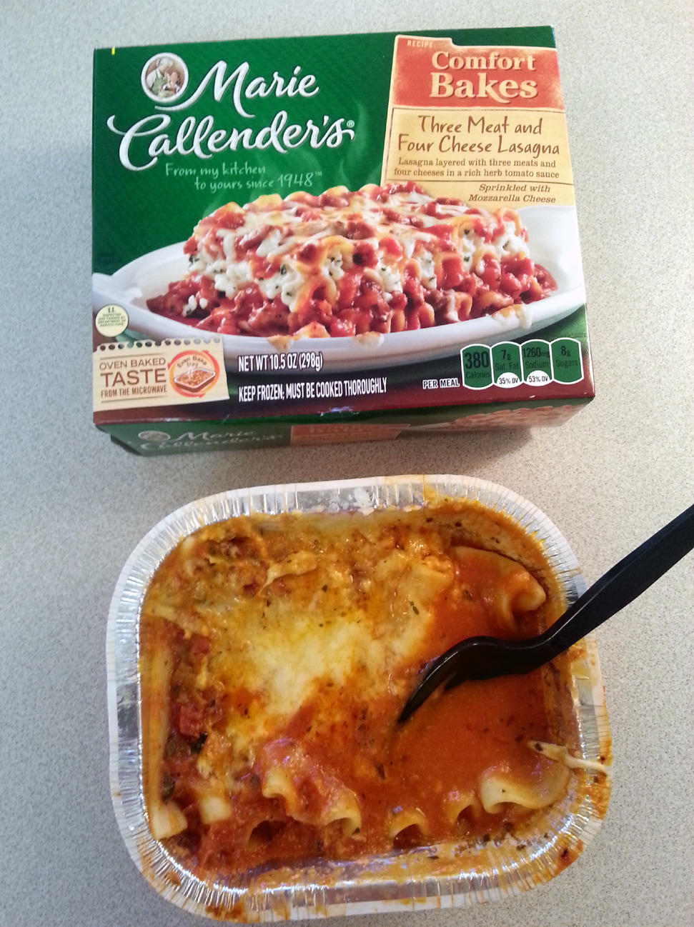 Frozen Diet Meals & You | Marie Callender’s Three Meat and Four Cheese...