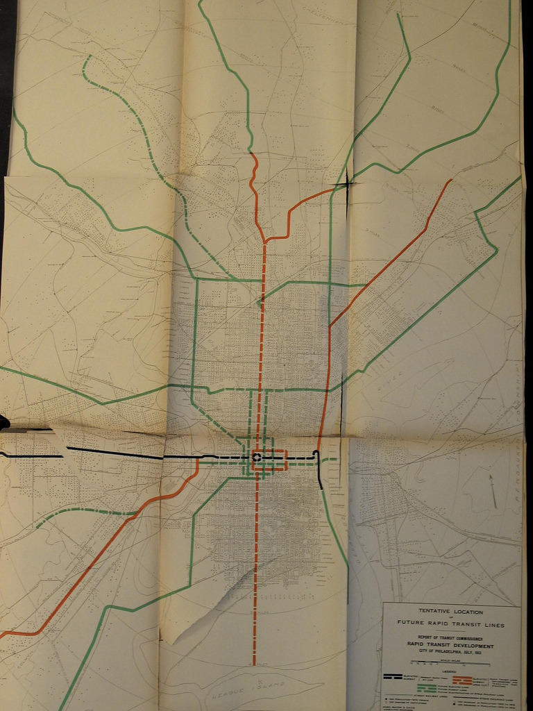 Historical Map Tentative Location Of Future Rapid Transit Maps