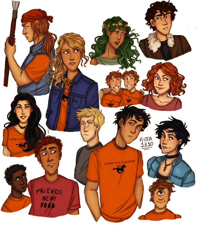 Nico our King and Cinnamon Roll — ritta1310: I missed drawing pjo ...