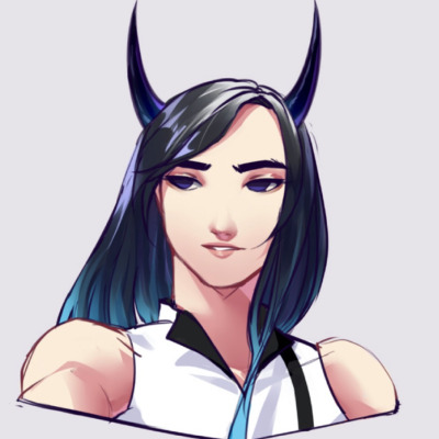 anime boy with horns | Tumblr