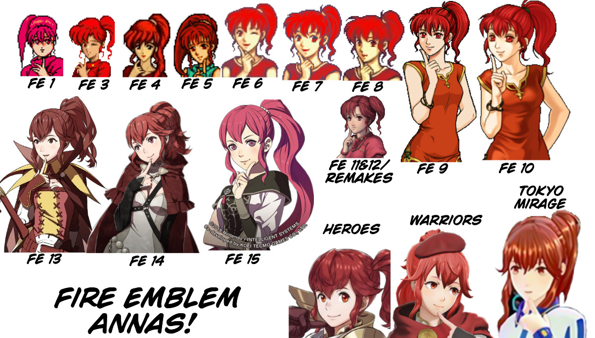 Fire Emblem Fates Hair Color Chart