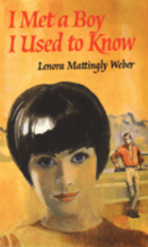 Vintage Teen Books I Met A Boy I Used To Know By Lenora Mattingly